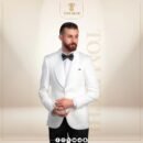 Men's White Tuxedo Jacket | Elegant Wedding Style