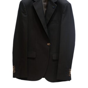 Dark brown blazer – rich and classic.